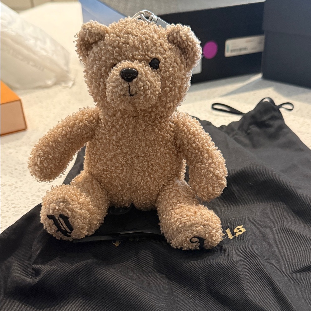 Palm Angels Tan Plush Teddy Bear